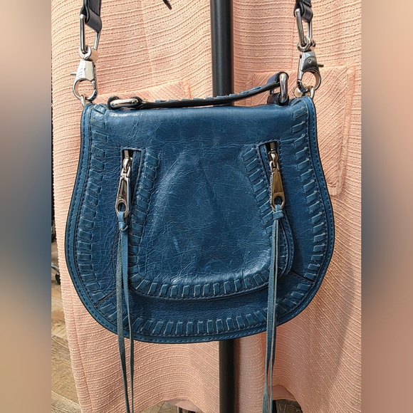 Rebecca Minkoff Handbags - Rebecca Minkoff Royal Blue Leather Crossbody Bag - Like New